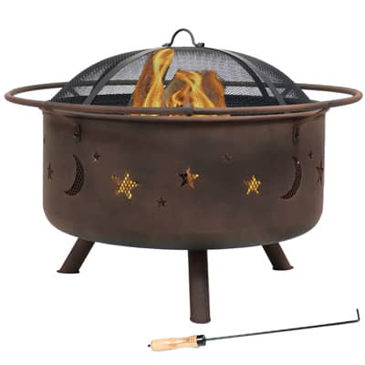 fire pit combo with grill